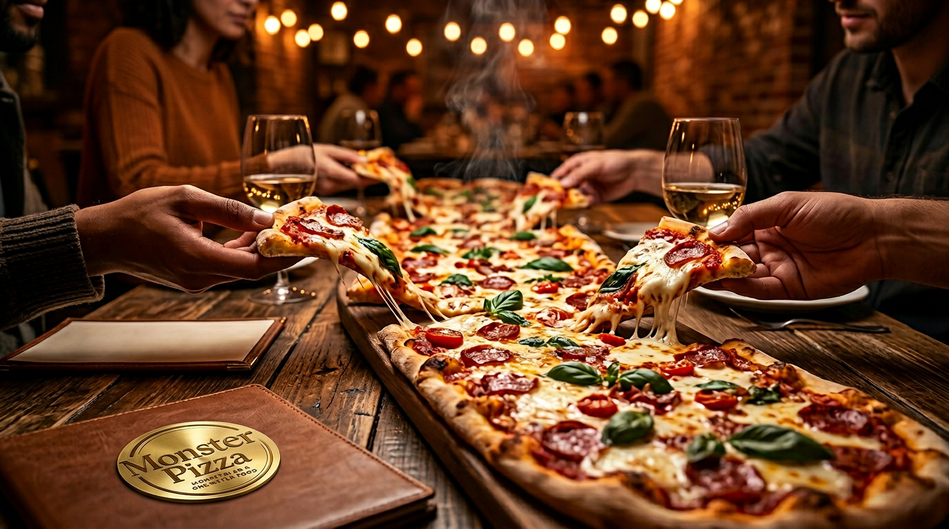 Metrová pizza - fenomén One Meter Food